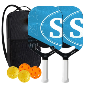 一体成型 "ThermoFusion Pro" Monolithic Carbon Fiber Pickleball Paddle - 3K Twill/Textured Dual-Surface|13mm Tournament Spec